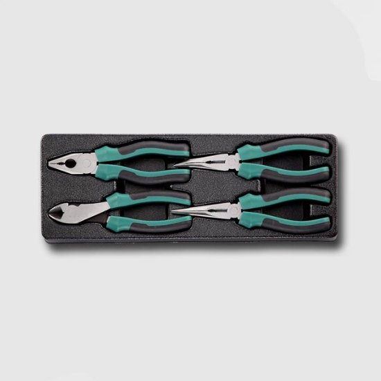 Obrázok z Sada kleští 4 díly, plastové plato A